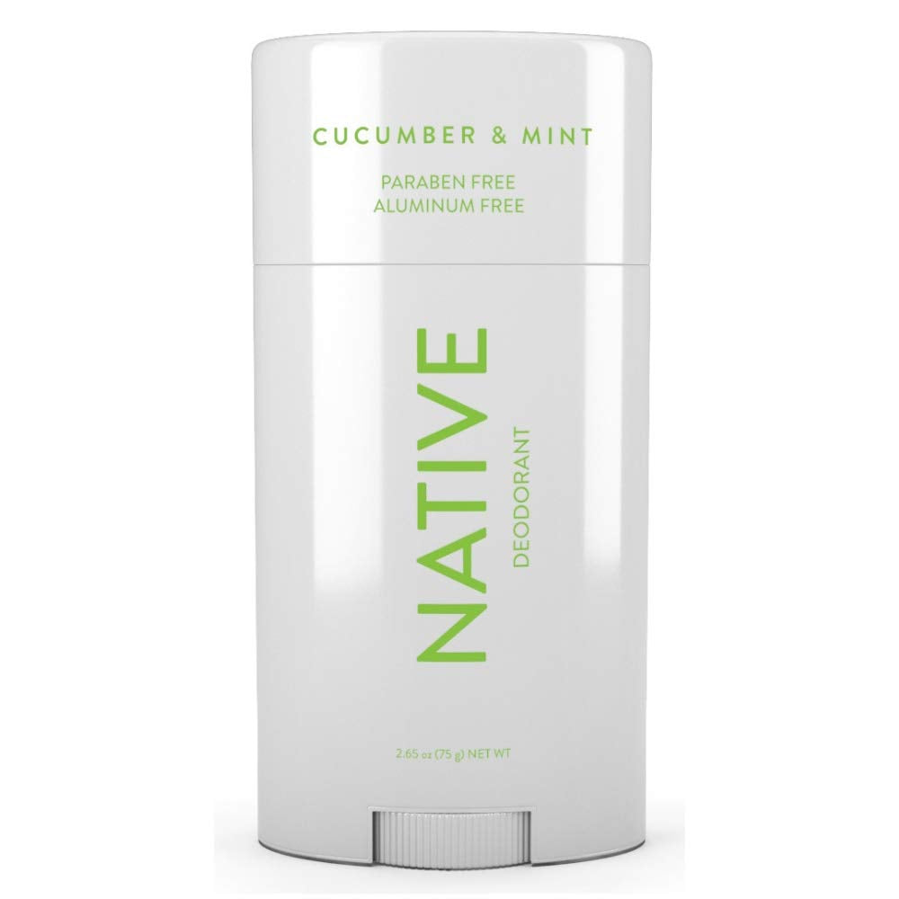 Applying Flywrun Native Deodorant Cucumber & Mint delivers a dry, non-greasy feel.