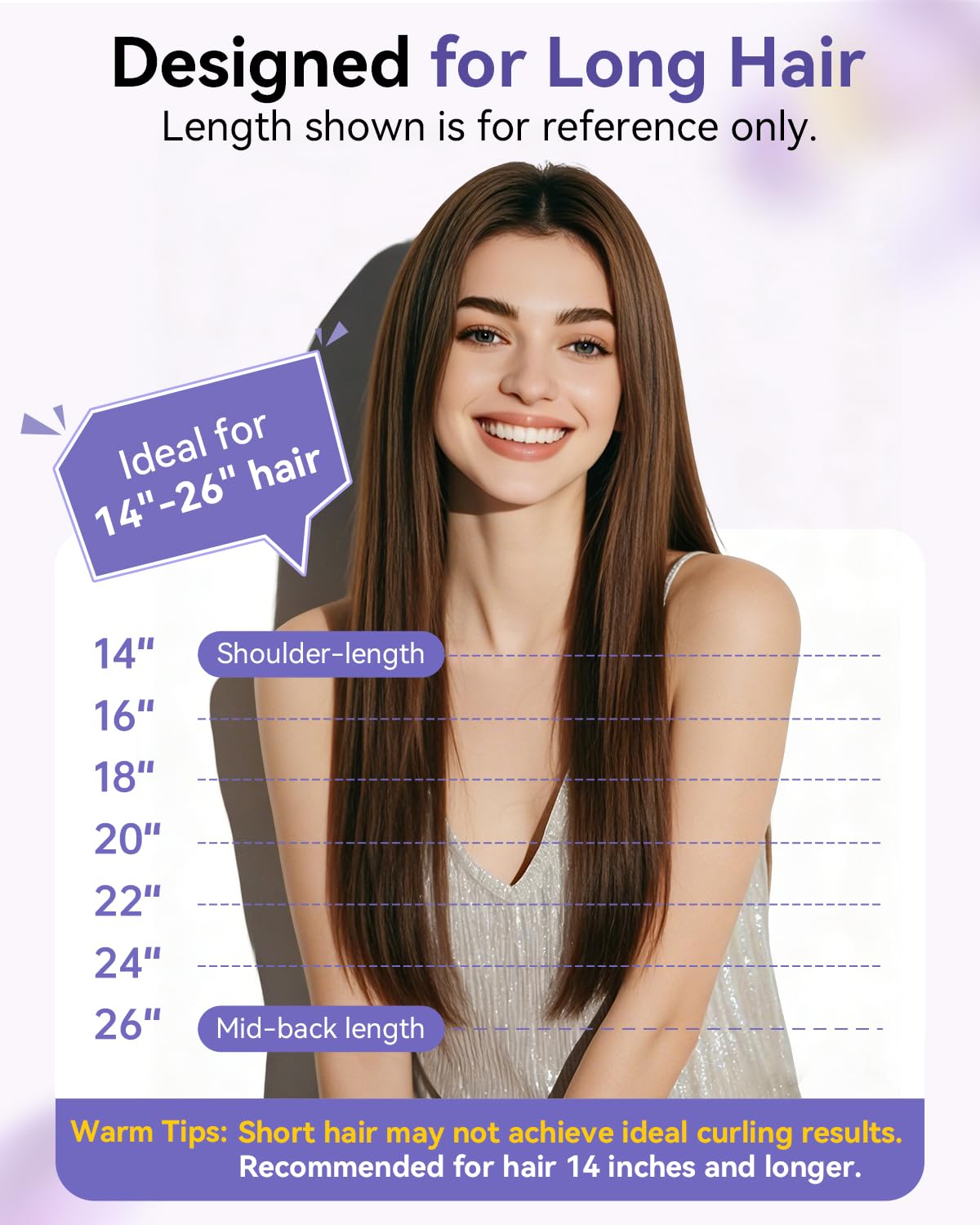 FLYZEMAA magnetic snag-prevention system for smooth curling.