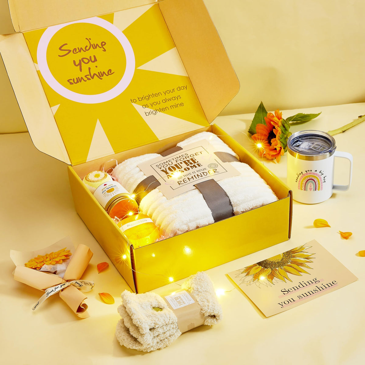 FndAsxa get well gift candles creating calming home atmosphere