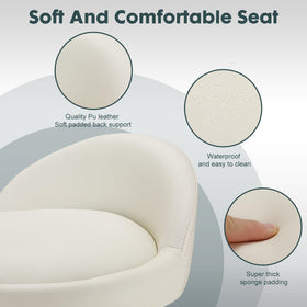 FNZIR seat cushion, 2 inches thick with high-elastic sponge, for comfort.