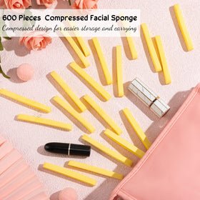 Foaincore durable disposable face sponge for esthetician use, convenient for single-use sessions.
