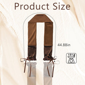 Foaryoer Curling Tie worn during sleep to create effortless waves.