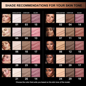 FOCALLURE image-5 showcases soft contour and glow for events and daily wear