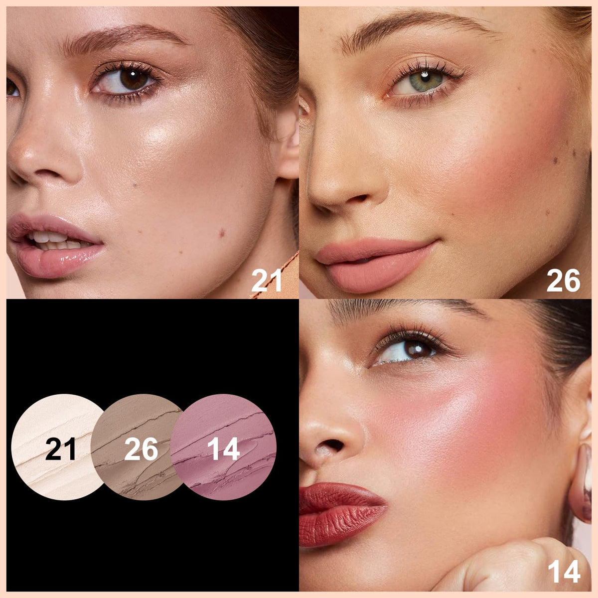 FOCALLURE-face contour pen delivers weightless color for precise shading.