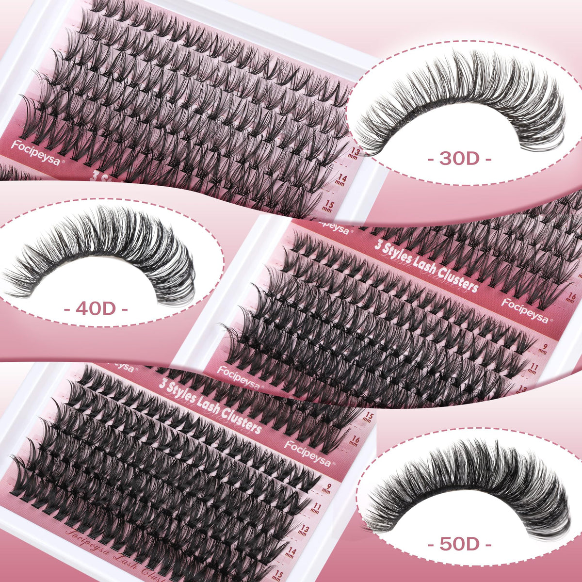 Focipeysa lash bond and seal kit in box helps DIY application.