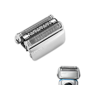 FOCODECKING 83M head front view for Series 8 shavers supports a precise, smooth shave.
