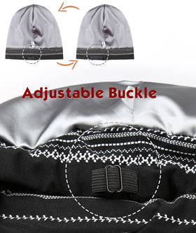 FocusCare adjustable buckle sleep cap fits a wide range of head sizes