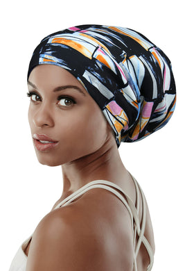 FocusCare Elegant Cap with satin lining protects hair and reduces frizz.
