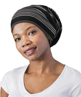 FocusCare night cap for women adds style with easy on/off