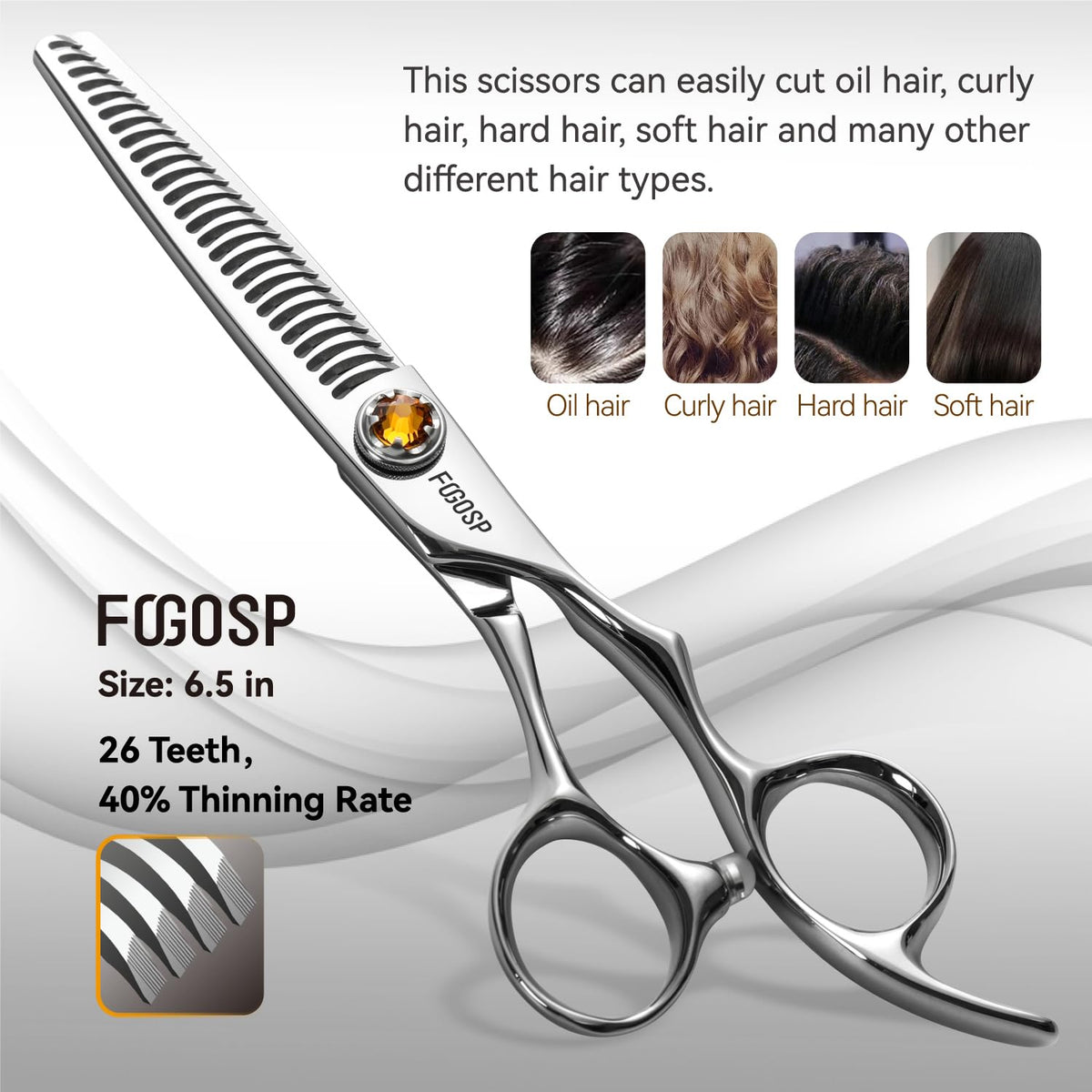 FOGOSP CNC screws improve stability and blade alignment