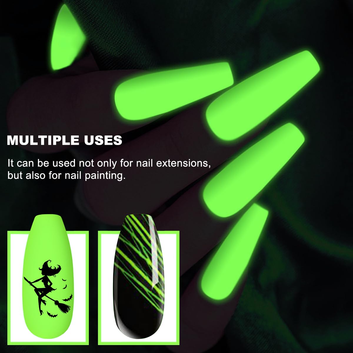 Fokostar polygel nail art used on phone case ideas for bold style.