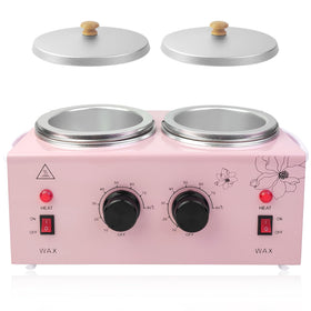 Folconroad dual-pot wax warmer for efficient at-home waxing