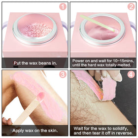 Folconroad wax warmer ideal for hands, feet, face and body waxing at home.