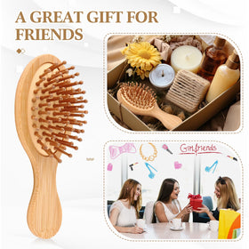 FoldTier gift-ready mini brush for bridesmaids and events