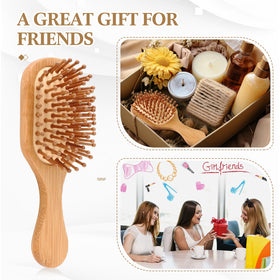 FoldTier mini brush speeds drying and minimizes breakage during brushing