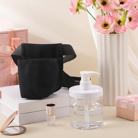FoldTier holster included keeps your dispensing setup organized