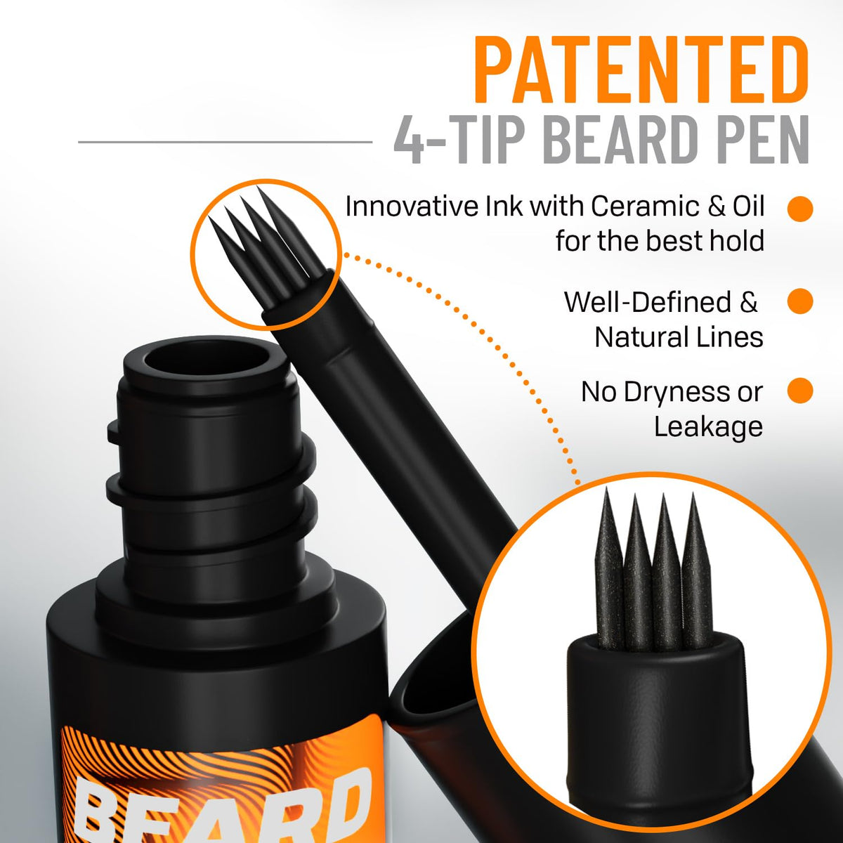 FOLLICLE BOOSTER normal pencil for precise beard shade matching