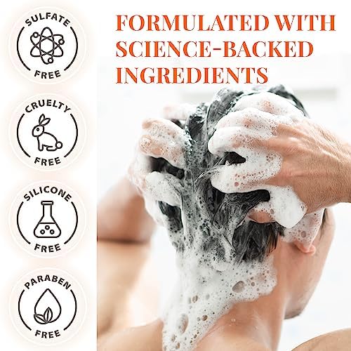 Follicle Booster set packaging in shower-ready display.