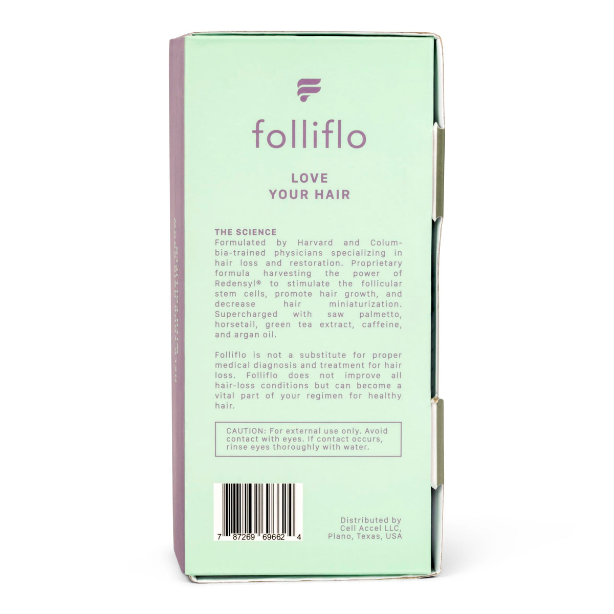 Folliflo Hair Boost Shampoo close-up texture and lightweight feel.