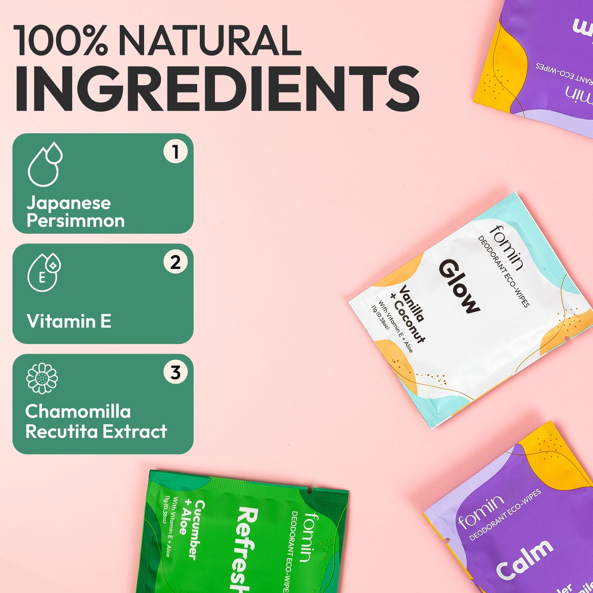 FOMIN five-scent variety pack offers personalized scents for moments on the move.