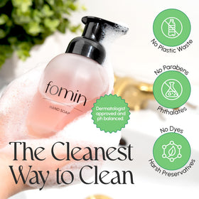 Skin-friendly, natural ingredients deliver gentle cleansing and soft hands.