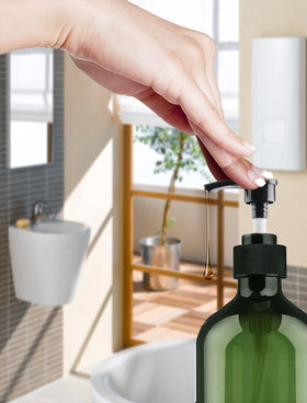 FOOCHY BPA-free and paraben-free bottles offer safe, recyclable storage.