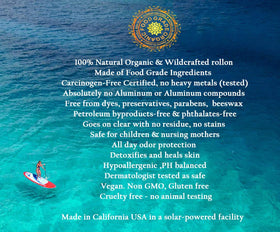 FoodGradeOrganic Kids Roll-On showing easy, clear application for gentle daily use.