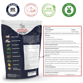 Foot Cure Odor-fighting soak keeps feet feeling fresh throughout the day.
