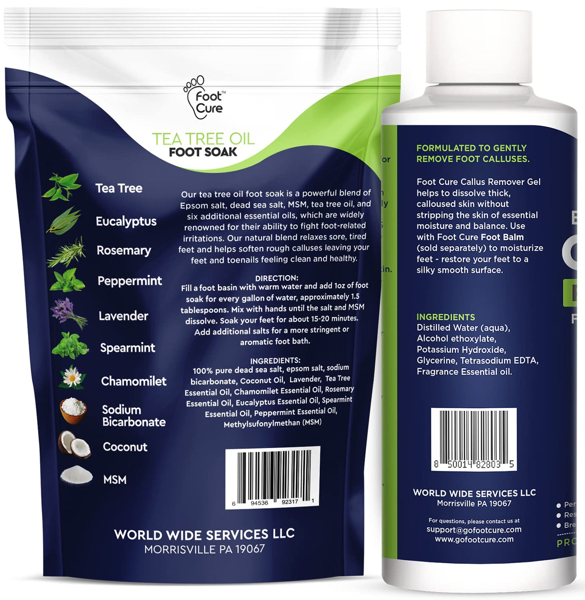 FOOT CURE Callus Remover Gel tube ready for easy, targeted treatment