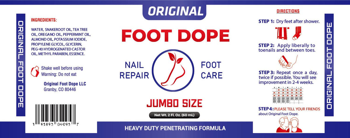 Foot Dope Snakeroot Tea Tree refreshing fragrance cue
