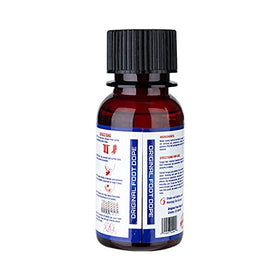 Foot Dope Snakeroot Tea Tree nail application during routine