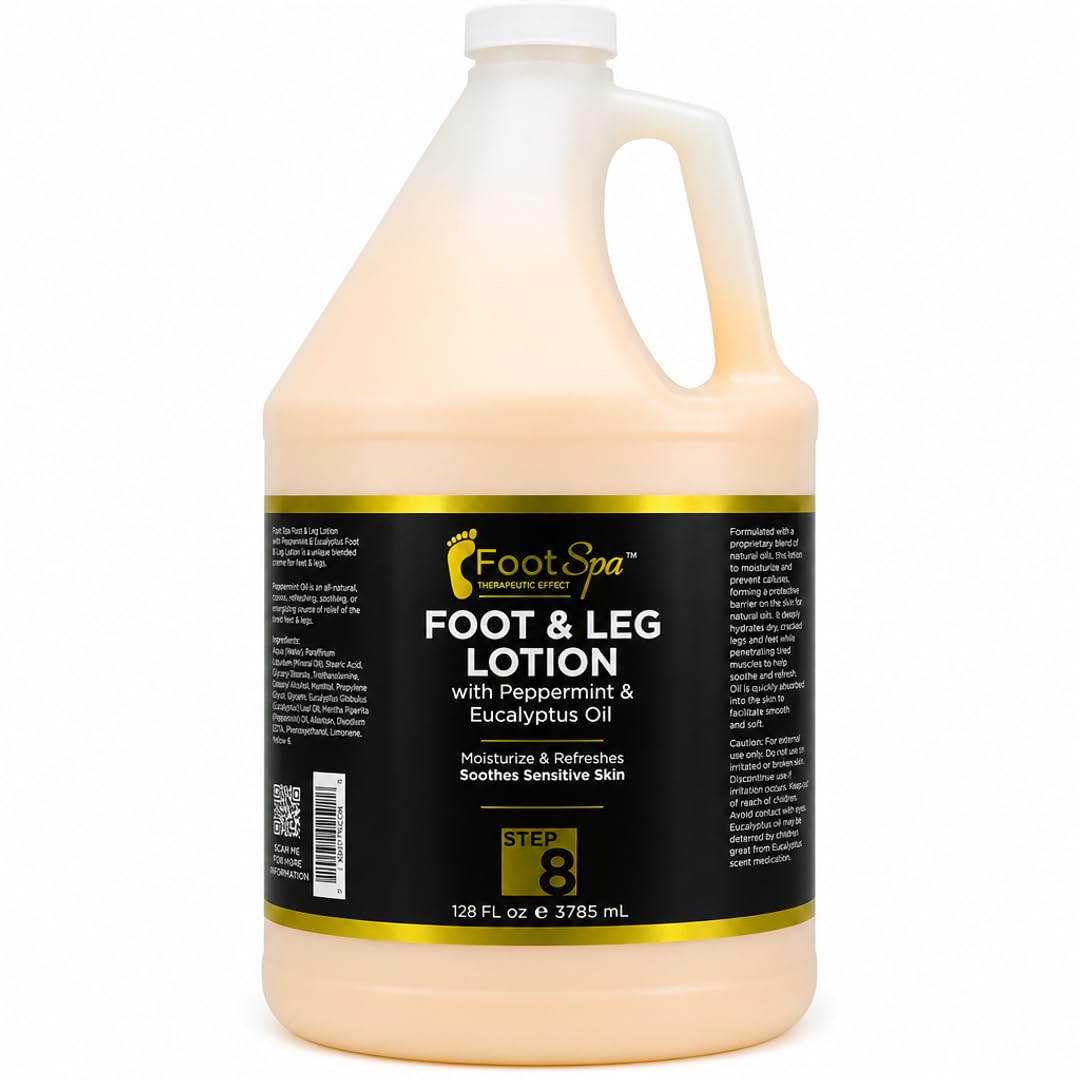 FootSpa foot spa lotion bottle pour for soothing all over hydration