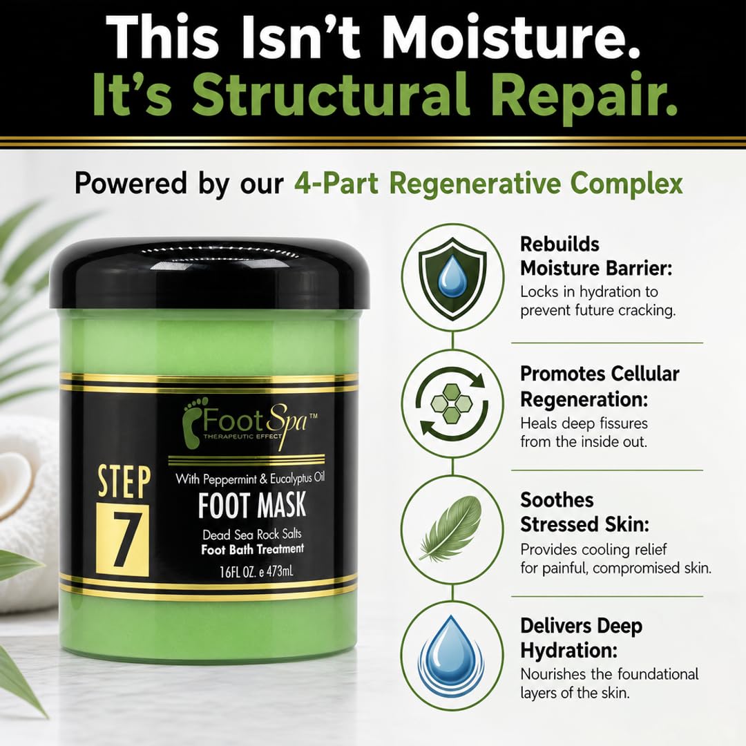 FootSpa formula highlights hyaluronic acid ingredients for hydration