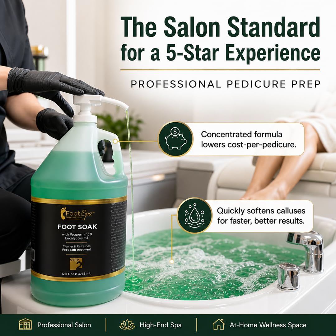 FootSpa professional spa-use setup with durable packaging for busy clinics.