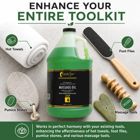 FootSpa formula hydrates dry skin, leaving feet feeling refreshed