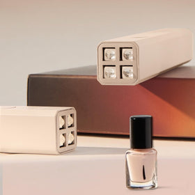 For Vanity Sunset Lite 4-bead LED array ensures even cure across gel nails.