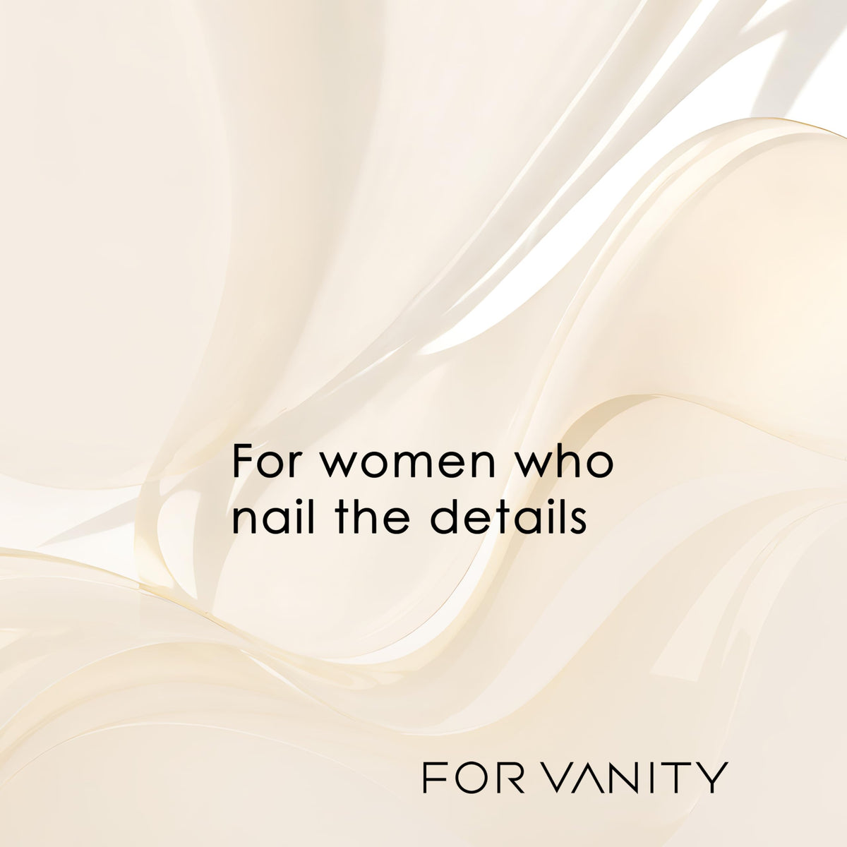 For Vanity Sunset Lite front-side usage shown for gel nails at home or spa-like sessions.