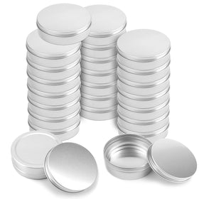 Foraineam round tin with screw-top lid, ideal for pantry organization and mess-free storage.