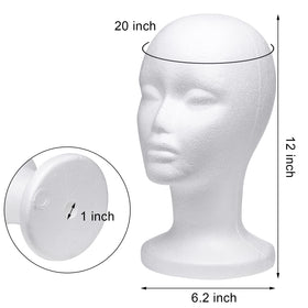 Foraineam foam head bottom hole designed for holder