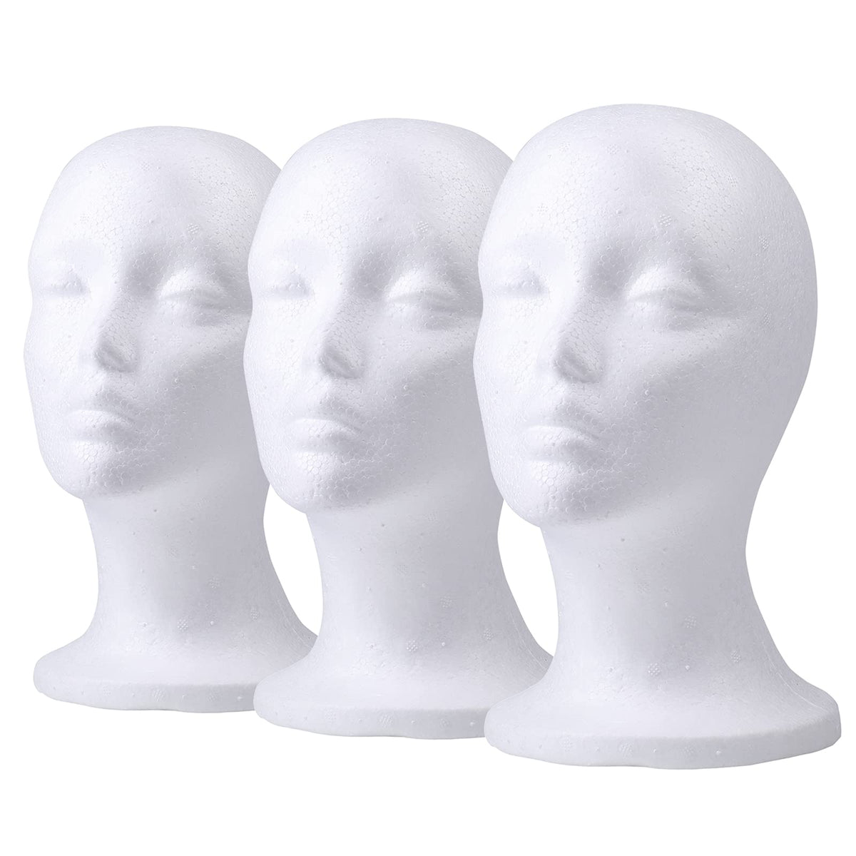 Foraineam foam wig display head set for clear, consistent styling.