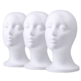 Foraineam foam wig display head set for clear, consistent styling.