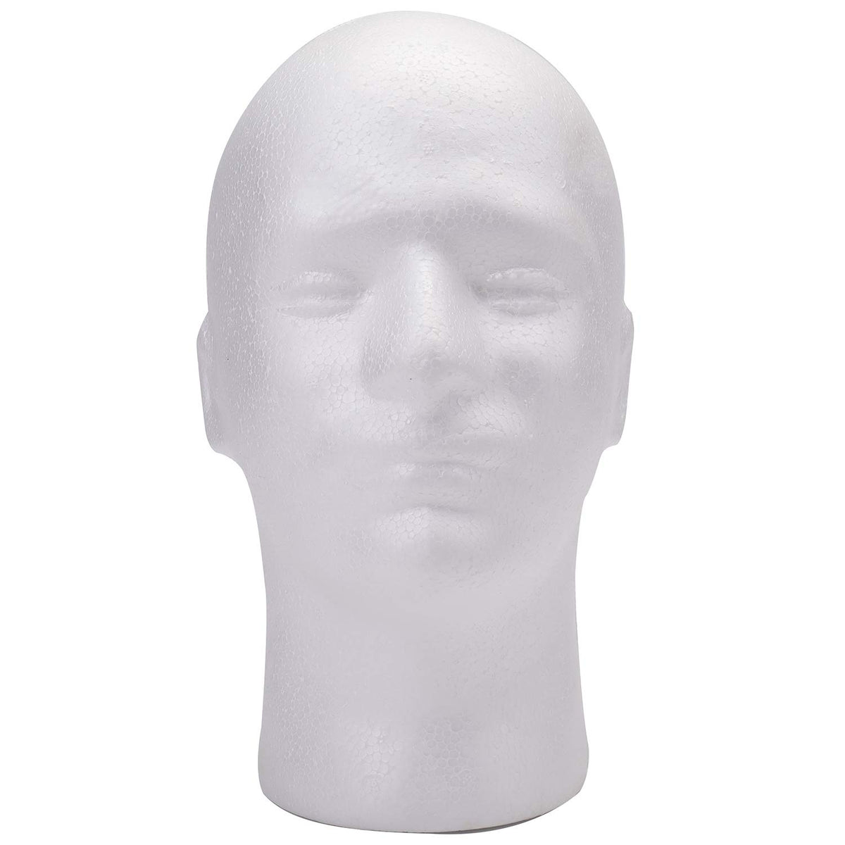 Foraineam white foam head with bottom hole fits standard clamps.