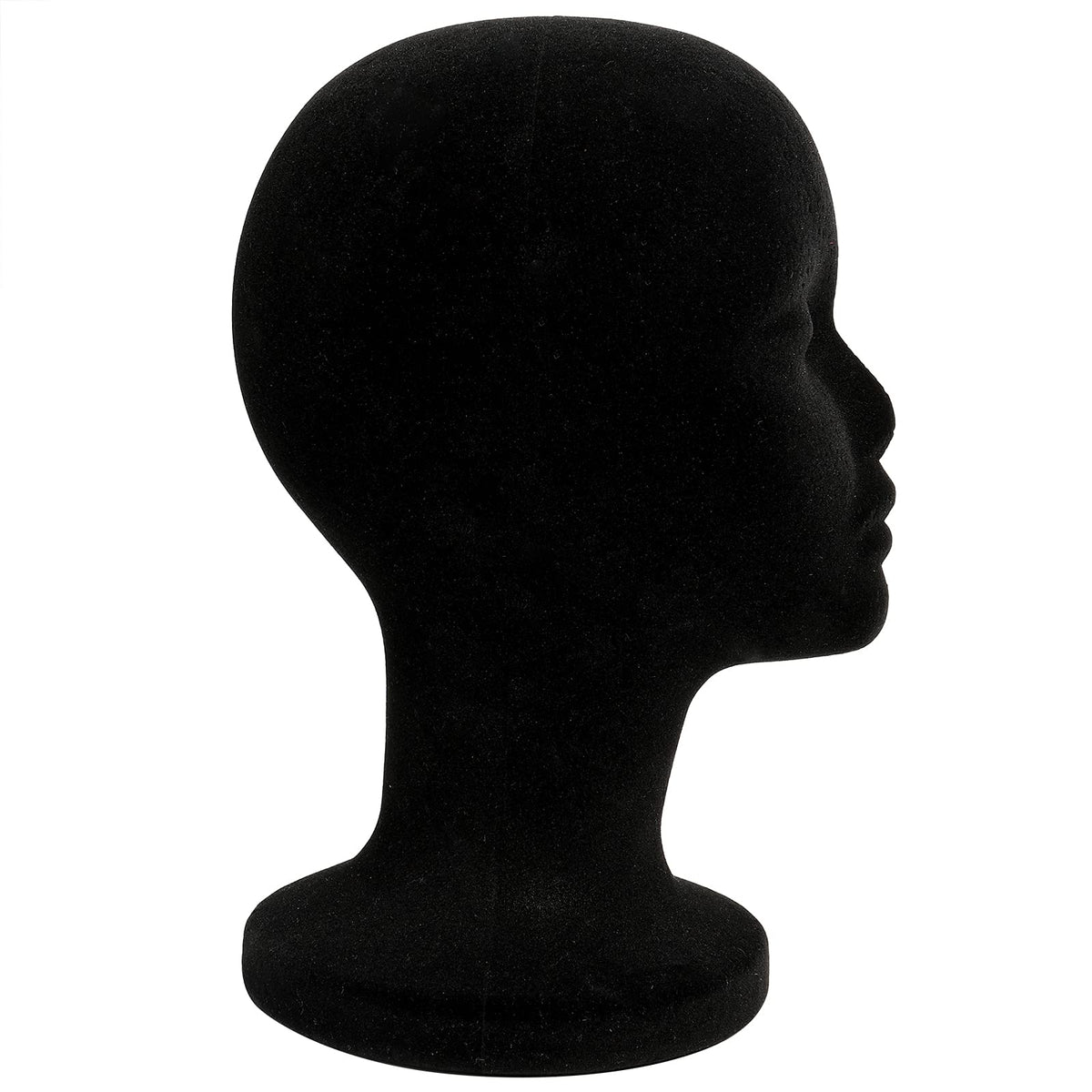 Foraineam black foam head for easy cleaning and reuse between clients.