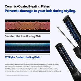 FORBEAUT M'STYLER AX lightweight 10oz design for comfortable handling