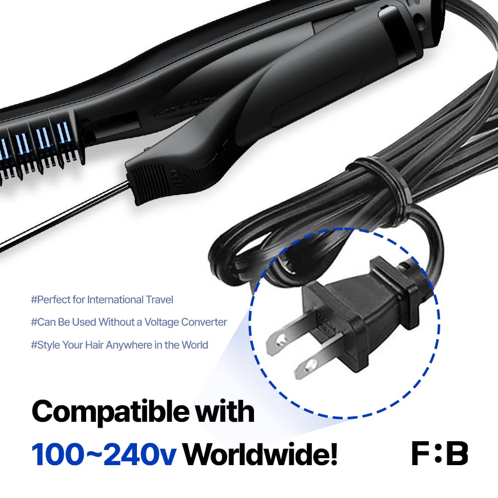 FORBEAUT M'STYLER AX 110V compatibility for home or travel use