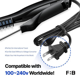 FORBEAUT M'STYLER AX 110V compatibility for home or travel use