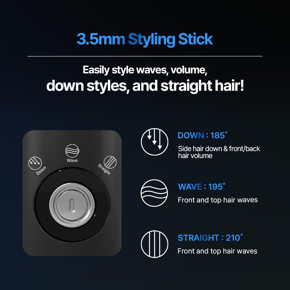 FORBEAUT M'STYLER AX smart heat control maintains steady temperature