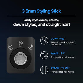 FORBEAUT M'STYLER AX smart heat control maintains steady temperature