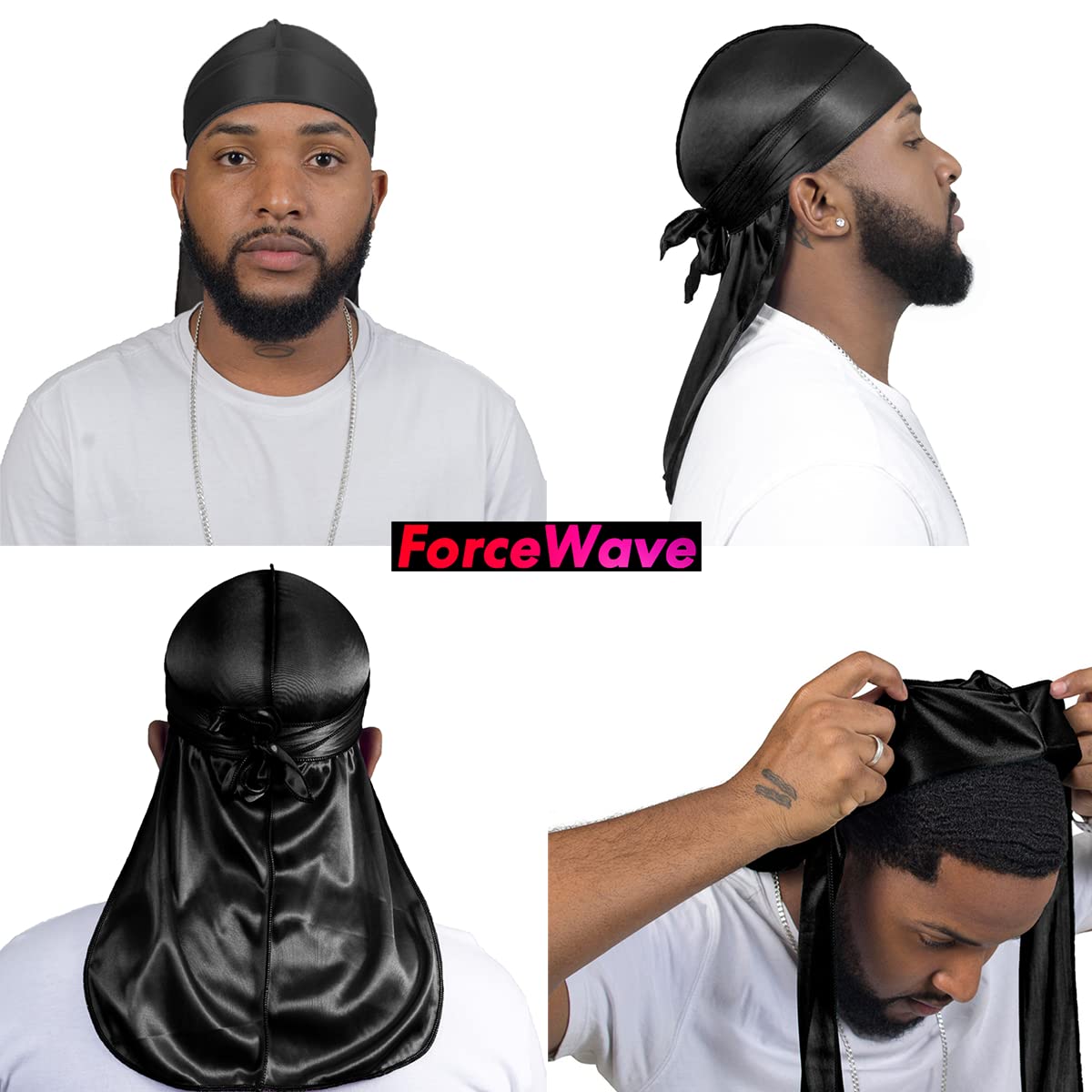 ForceWave moisture-tech fabric close-up shows breathable weave ideal with pomade.