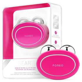 FOREO Bear front view shows its sleek design for at-home facial toning